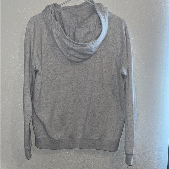 Nike Gray Pullover Sweater with Hood - Picture 2 of 2